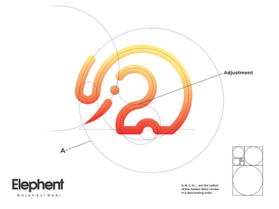 elephent logo brand design branding corporate branding design illustration lettering logo logo design logodesign vector