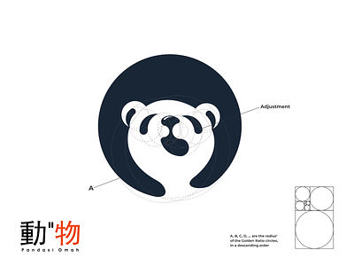 panda logo branding corporate branding design illustration logo logodesign typography ui ux vector