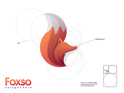 foxso logo branding corporate branding design illustration logo logodesign typography ui ux vector