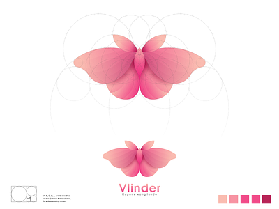 vlinder logo branding corporate branding design illustration logo logodesign typography ui ux vector