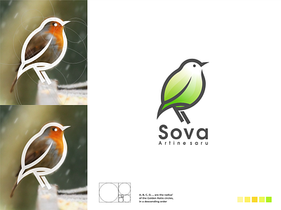Sova logo branding corporate branding design illustration logo logodesign typography ui ux vector
