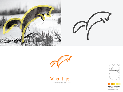 Volpi logo branding corporate branding design illustration logo logodesign typography ui ux vector