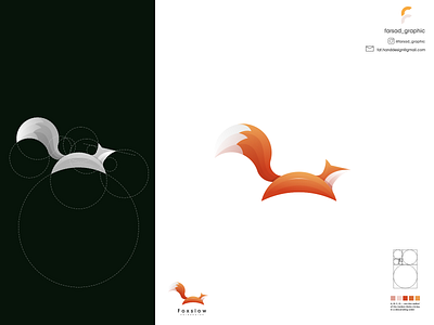 foxslow logo branding corporate branding design illustration logo logodesign typography ui ux vector