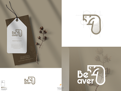 Beaver logo animal branding corporate branding design graphic design illustration logo logodesign typography ui ux vector