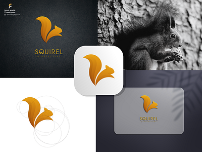 squirel logo branding corporate branding design illustration logo logodesign typography vector