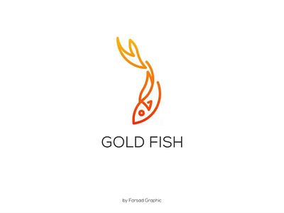 Gold Fish Logo Process awesome branding circle clean corporate branding design fish gradient grid illustration logo logodesign minimal modern process simple typography ui vector video