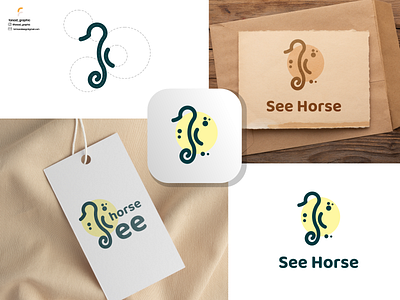 See Horse branding corporate branding design illustration logo logodesign typography ux vector