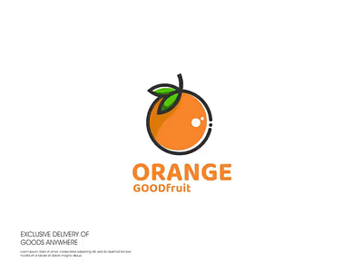 Orange logo process branding corporate branding design illustration logo logodesign typography vector