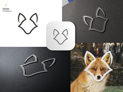 Foxs Logo branding corporate branding design illustration logo logodesign typography vector