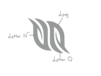 NQ + leaf logo mark