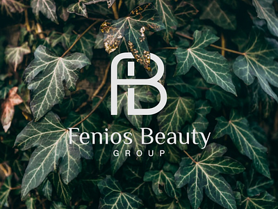 fenios beauty app branding corporate branding design icons illustration logo logodesign minimal vector