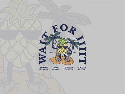 Psych Pineapple branding design graphic graphicdesign icon illustration lettering lettering artist logo minimal