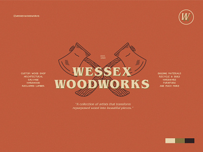 Wessex Woodworks Branding