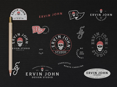 ErvinJohn Design Studio branding design graphic graphicdesign icon illustration lettering lettering artist logo minimal