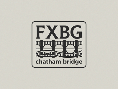 FXBG Patch branding design graphic graphicdesign icon illustration lettering lettering artist logo minimal