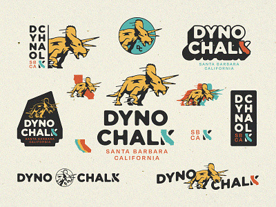 Dyno Chalk Branding branding design graphic graphicdesign illustration logo minimal ui ux vector