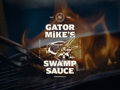 Gator Mike's branding design graphic graphicdesign illustration logo minimal ui ux vector