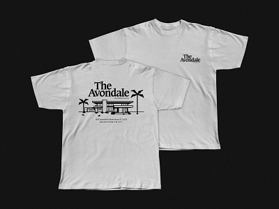 The Avondale Shirt branding design graphic graphicdesign illustration logo minimal ui ux vector