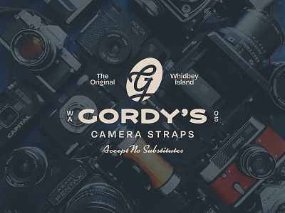 Gordy's Camera Straps branding design graphic graphicdesign illustration logo minimal ui ux vector