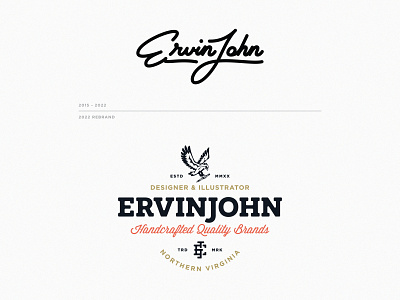 ErvinJohn Rebrand