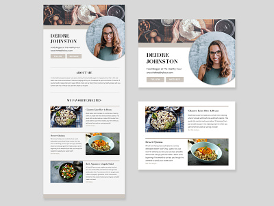 Day6 - Profile Page branding design type typography ui ui design ux web website