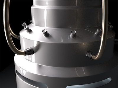 Wip Hard Surface Modeling 3d c4d light modeling texture wip