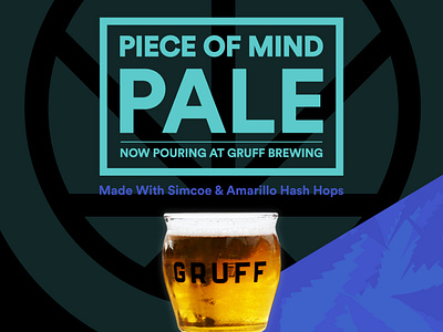 Piece of Mind x Gruff Brewing Ad