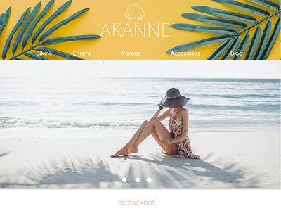 Akanne e-comerce desig design ecommerce landing page logo ui web
