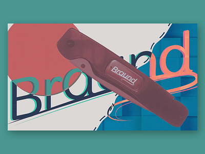 Mockup for a Scalable Campain 2d animation 3d adobe blender brand design grain graphic graphicdesign illustration illustrator knife logo mixed media mockup