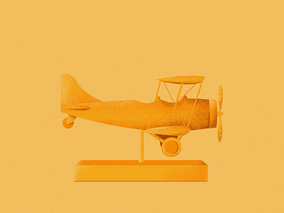 The Golden Biplane