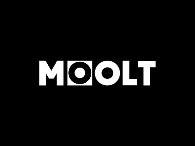 Moolt black brand brand indentity branding circle identity impact logo logotype minimal mold negative space square strong