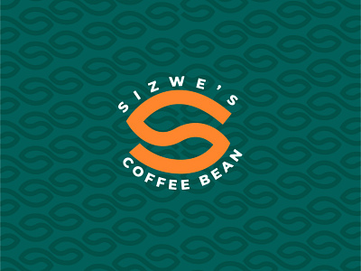 Letter S Coffee Bean Logo