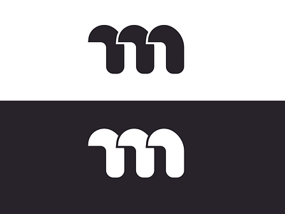 Letter M Concept branding graphic design letter m letterform logo logo design typography