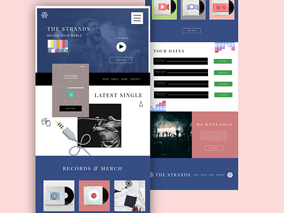 Music Shopify Design