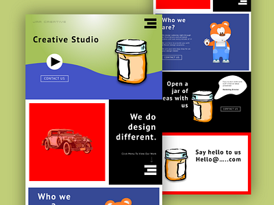 Jar Creative Agency Concept