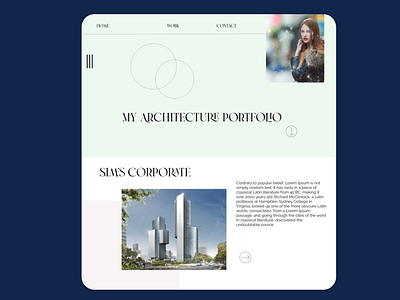 Architect's Portfolio Concept D