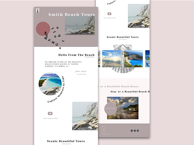 Beach Tours/Holiday House Concept
