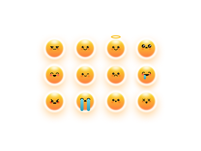 Emoji - Yolk inspired emoticons