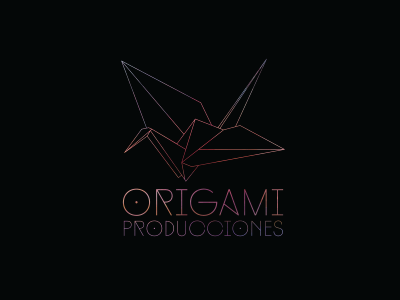 Origami Producciones Logo brand logo origami