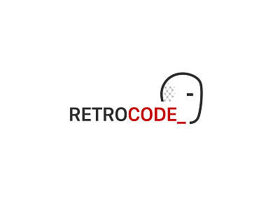Retrocode Logo ai artificial intelligence code deep learning logo machine learning programming robot