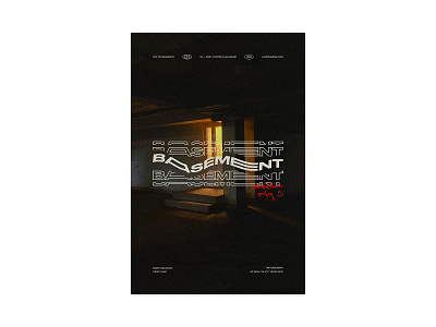 OUT OF BASEMENT - DAILY POSTER DESIGN #06