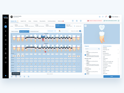 Medical platform ui ux