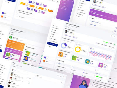 School management app ui ux