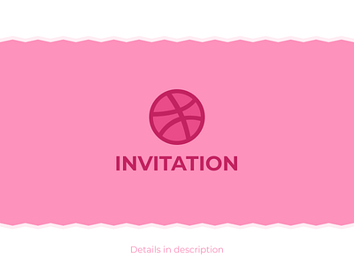 Dribbble invitation design invitation ui ux web web design