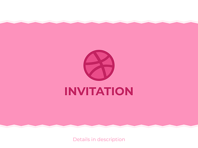 Dribbble invitation
