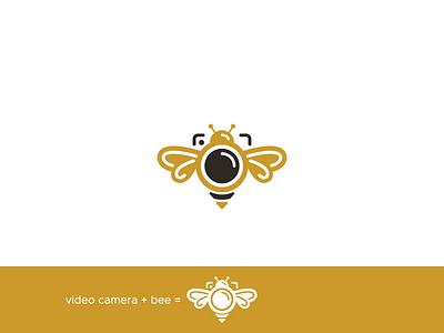 videobee animal bee brand branding clean clear design designs graphic design icon logo minimal modern symbol vector