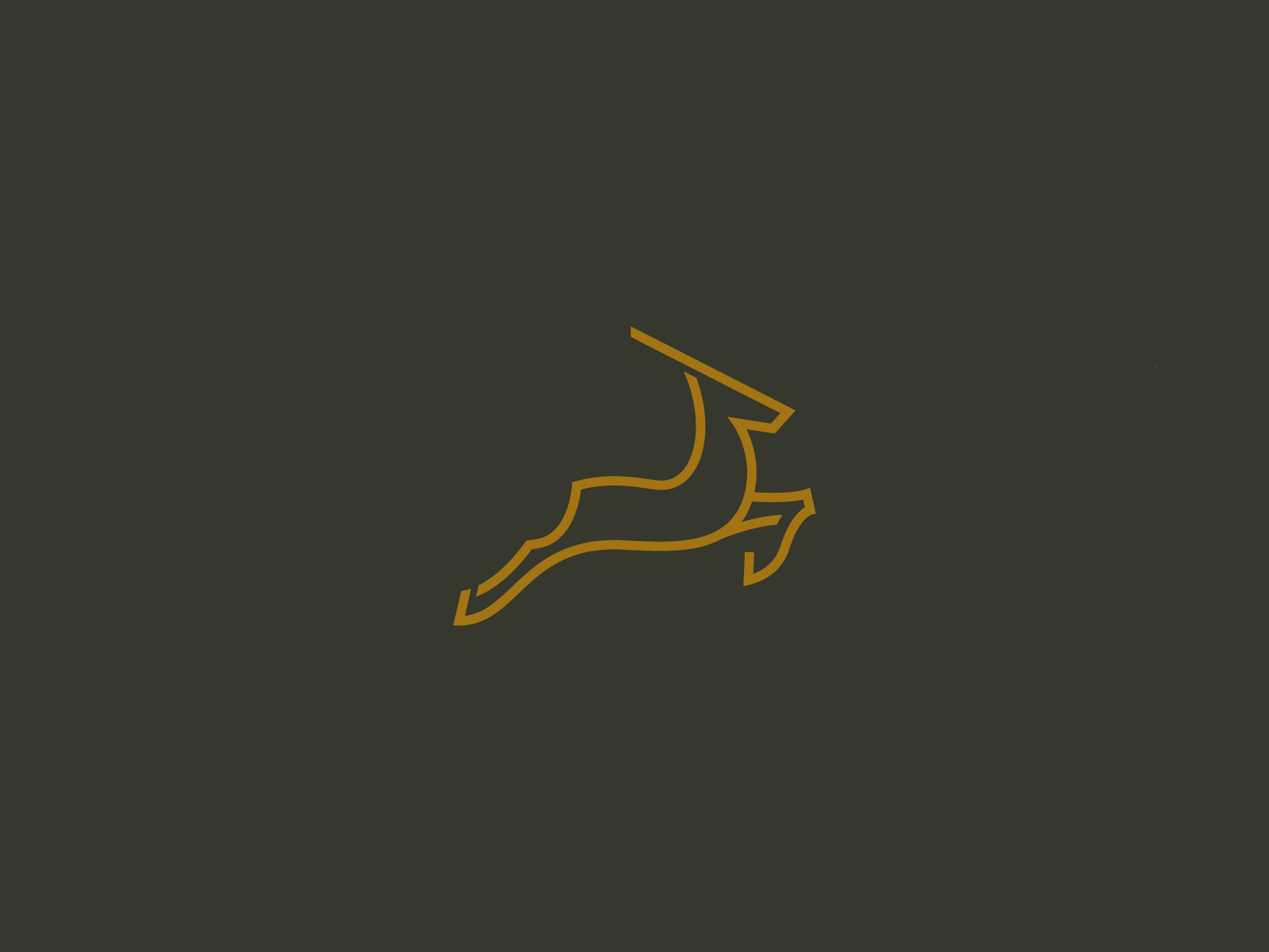 gazelle logo by Vincenzo Famoso on Dribbble