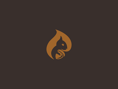 squirrel logo animal brand branding branding design clean clear design icon illustration logo mascotte modern negative space negative space logo squirrel symbol vector