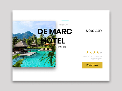 Dailyui 067 Hotel booking dailyui design figma figmadesign hero icon ui ui design ui designers ux web
