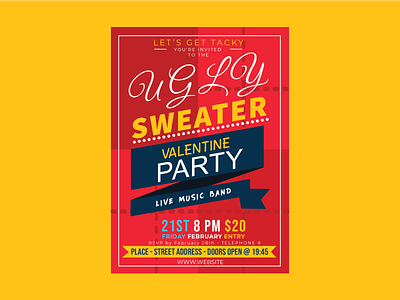 Ugly Sweater Valentine Party